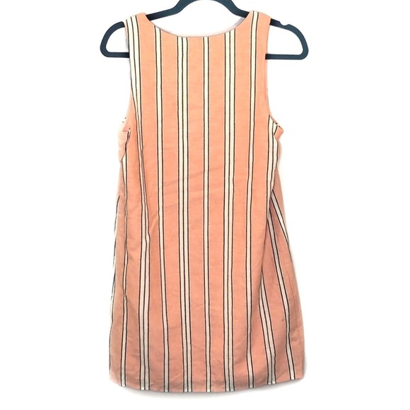 EVERLY Pink Striped Shift Dress - NWT - Picture 4 of 5